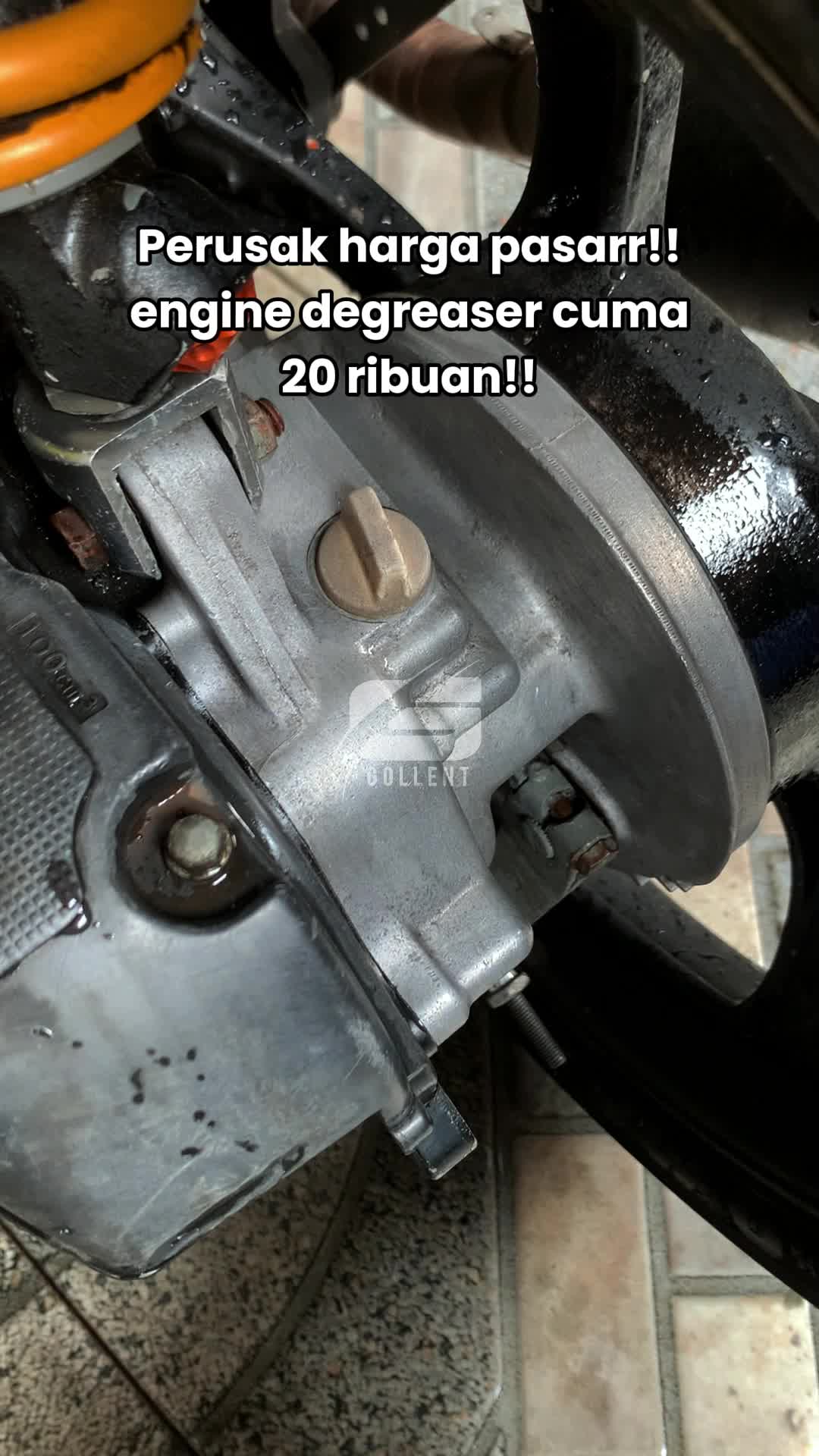 GOLLENT Engine Pro Pembersih Kerak Mesin Pada Kendaraan 250ml Car