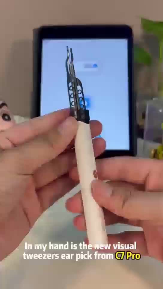 2025 KAKIMI Newest Alat Pembersih Telinga KorekKuping Kamera LED smart Visual Ear Stick WIFI waterproof Kotoran Removal Dilengkapi dengan empat tusuk telinga Cleaning korek kuping kamera alat pembersih telinga