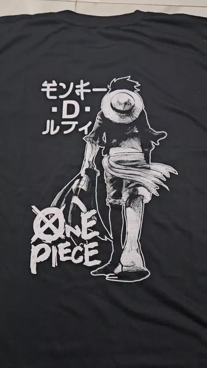 Kaos Atasan oblong pria Lengan pendek Kaos oblong Sablon One pice  Kaos pria / Kaos Oblong/ Baju Kaos Tshirt/ Tshirt pria / Tshirt pria