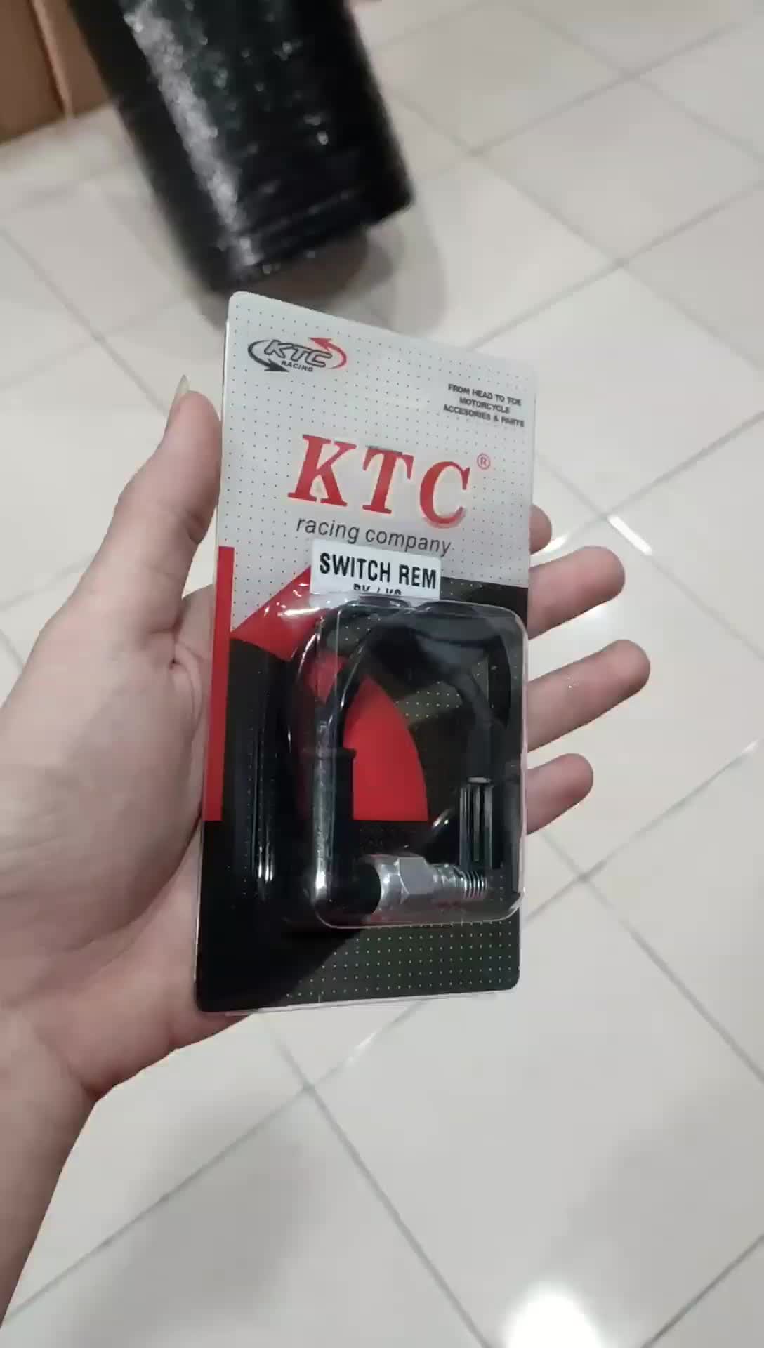 Switch Rem KTC Racing Bengkok Drat Kasar Universal motorcycle