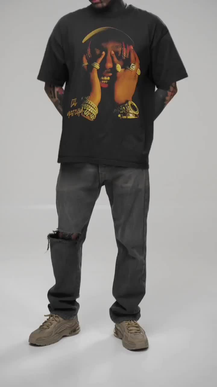 Lil Yachty / Stonewash / Boxy Oversize  / Reguler Upsize / Kaos Skena Music