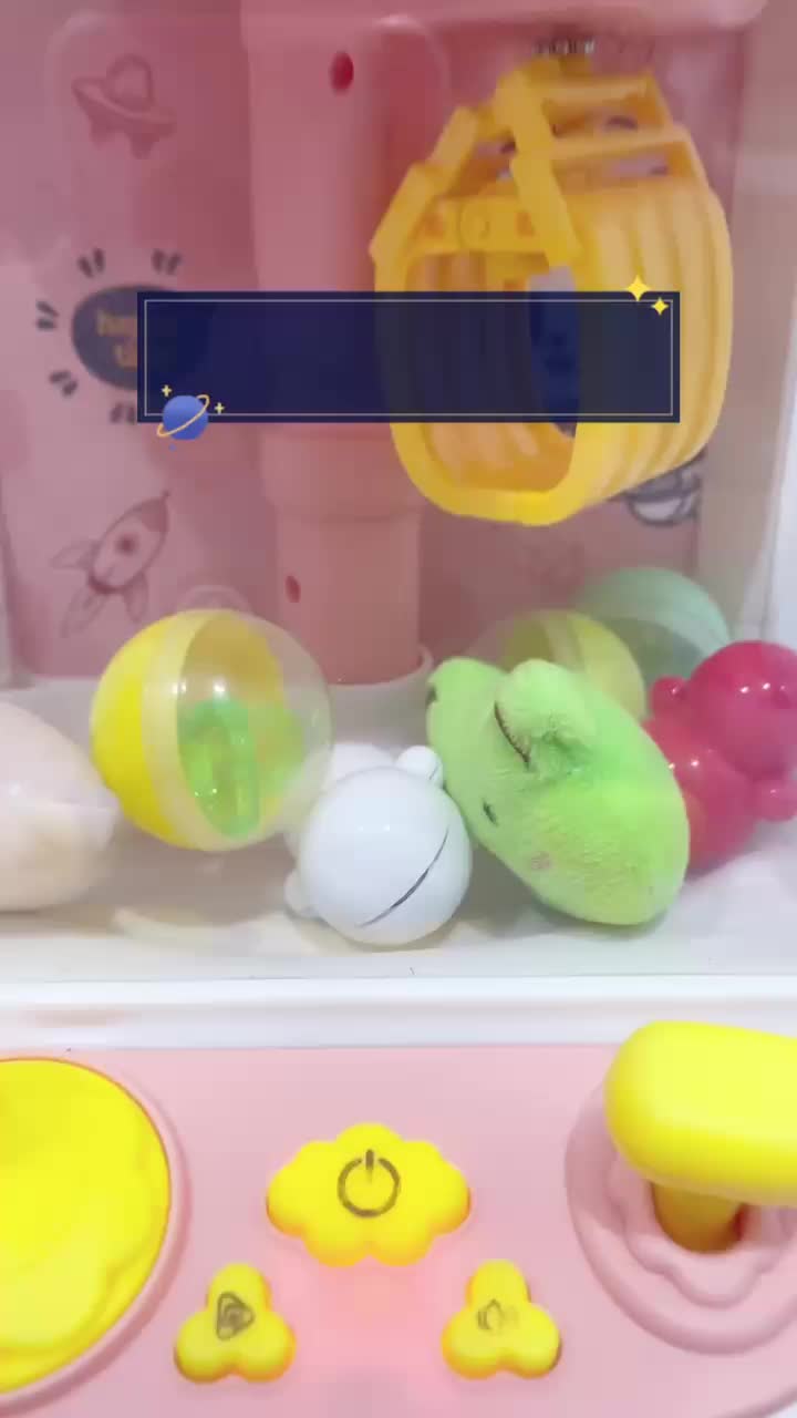 [TM888]Mainan Capit Boneka Mini / Mainan Anak Tangkap Boneka / Mainan Mesin Capit Boneka Dengan Musik Dan Lampu