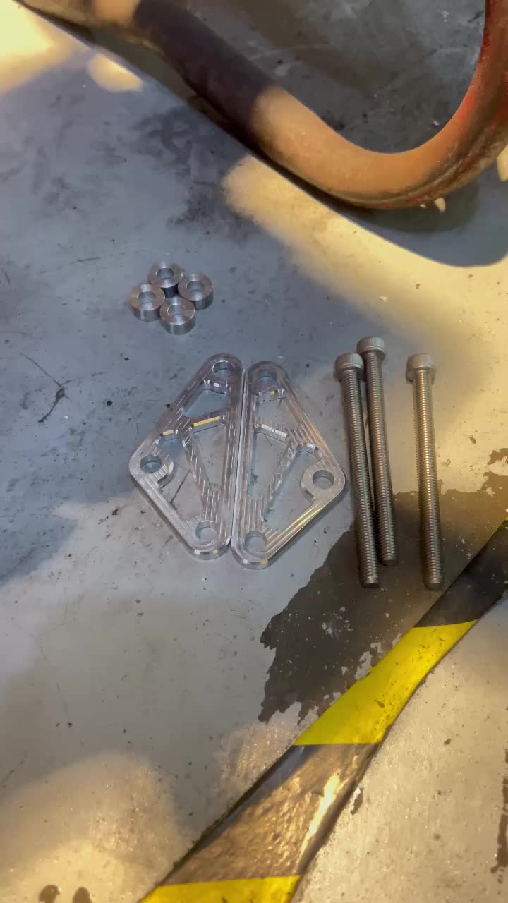 Dudukan Mesin CRF CNC DFM Racing Product Pangkon Breket Bracket Motor honda crf150l