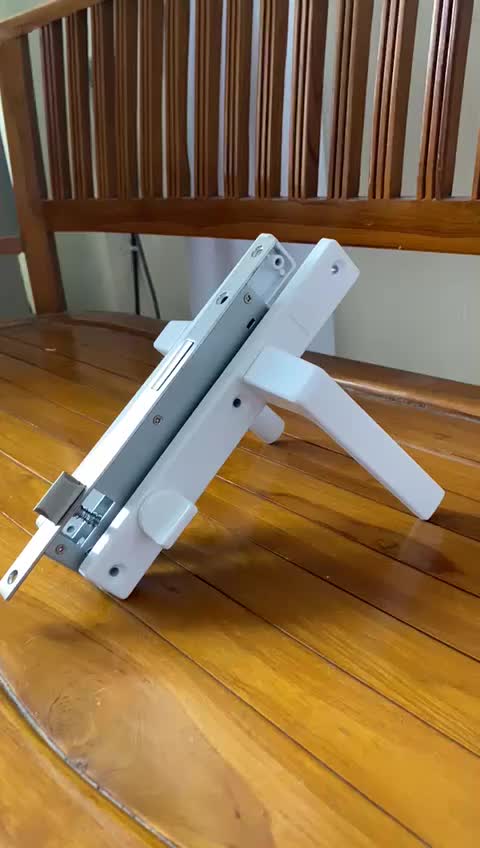 Handle Pintu Toilet UPVC Putih