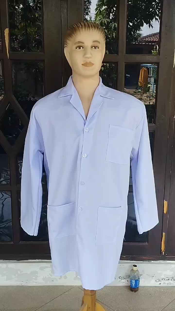 JAS LABORAT / JAS LAB / BAJU LABORAT / PAKAIAN PUTIH UNTUK LABORATORIUM