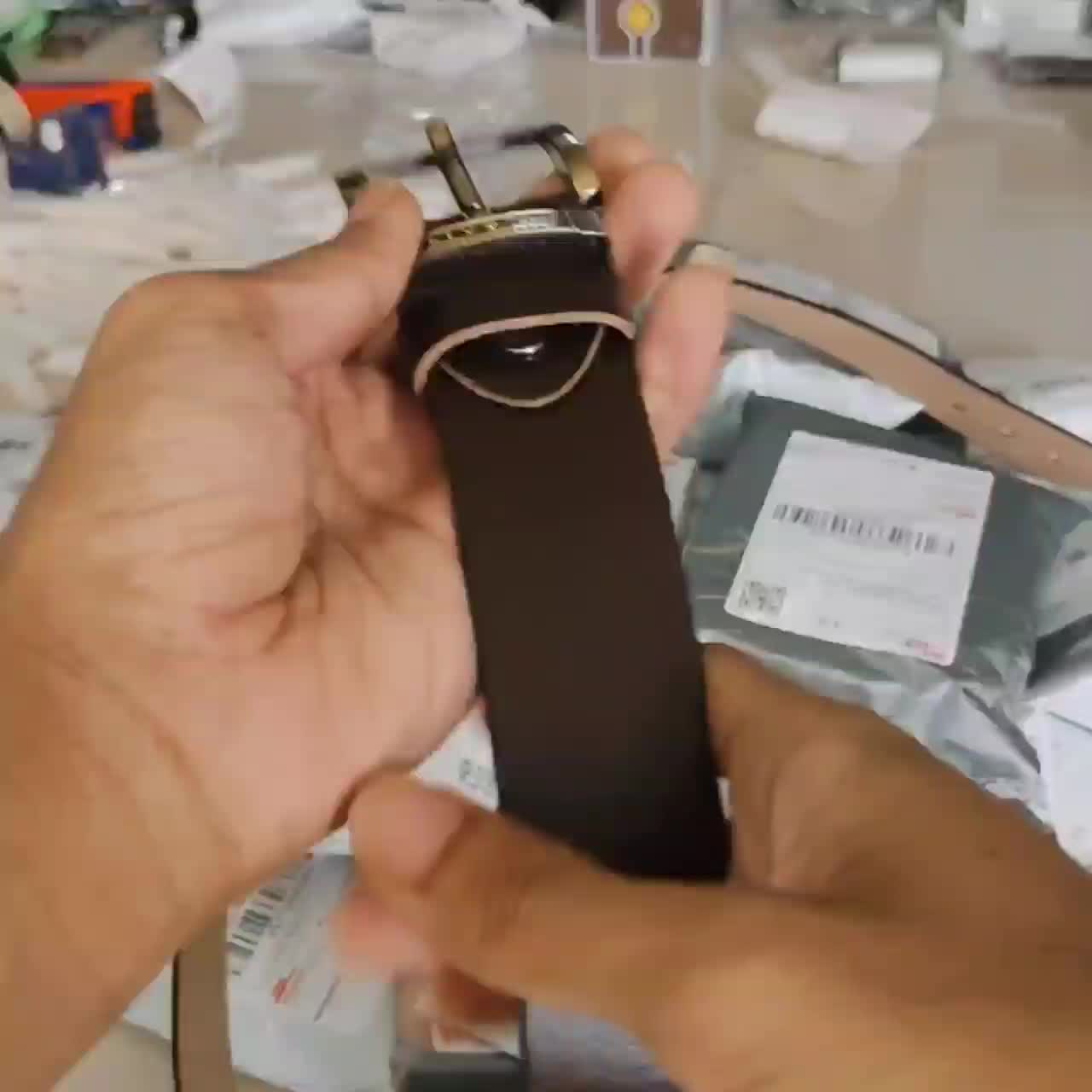 Ikat pinggang kulit sapi asli pria/Gesper tipe tusuk kulit asli laki laki ikat pinggang full kulit