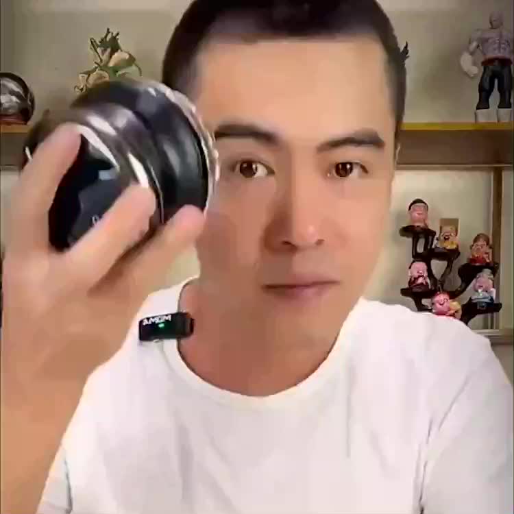 Super Promo Garansi Satu Tahun - Alat Cukur Rambut Bulat Tanpa Kabel German Blade dengan Layar LED - Tidak kusut, Tidak mengeriting, Potong rambut sendiri Jenggot Kumis