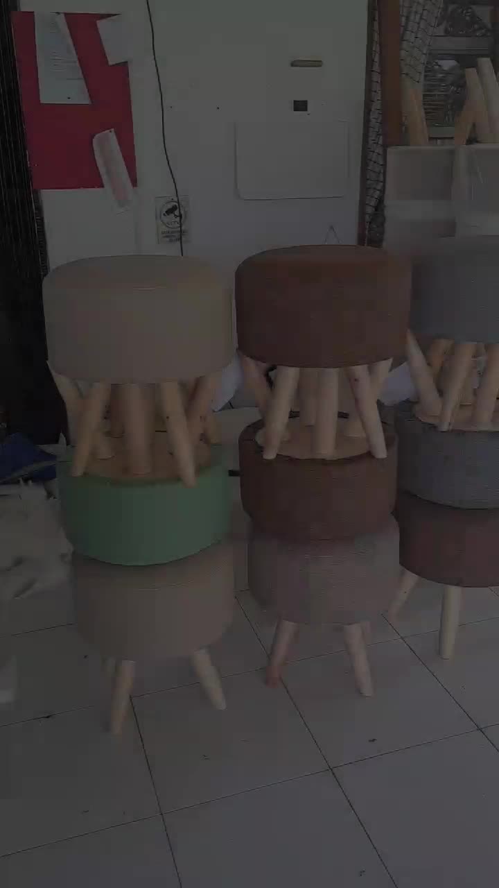 Stool Kancing Sofa Stool Bulat Sofa Jamur Kursi Stool Furniture