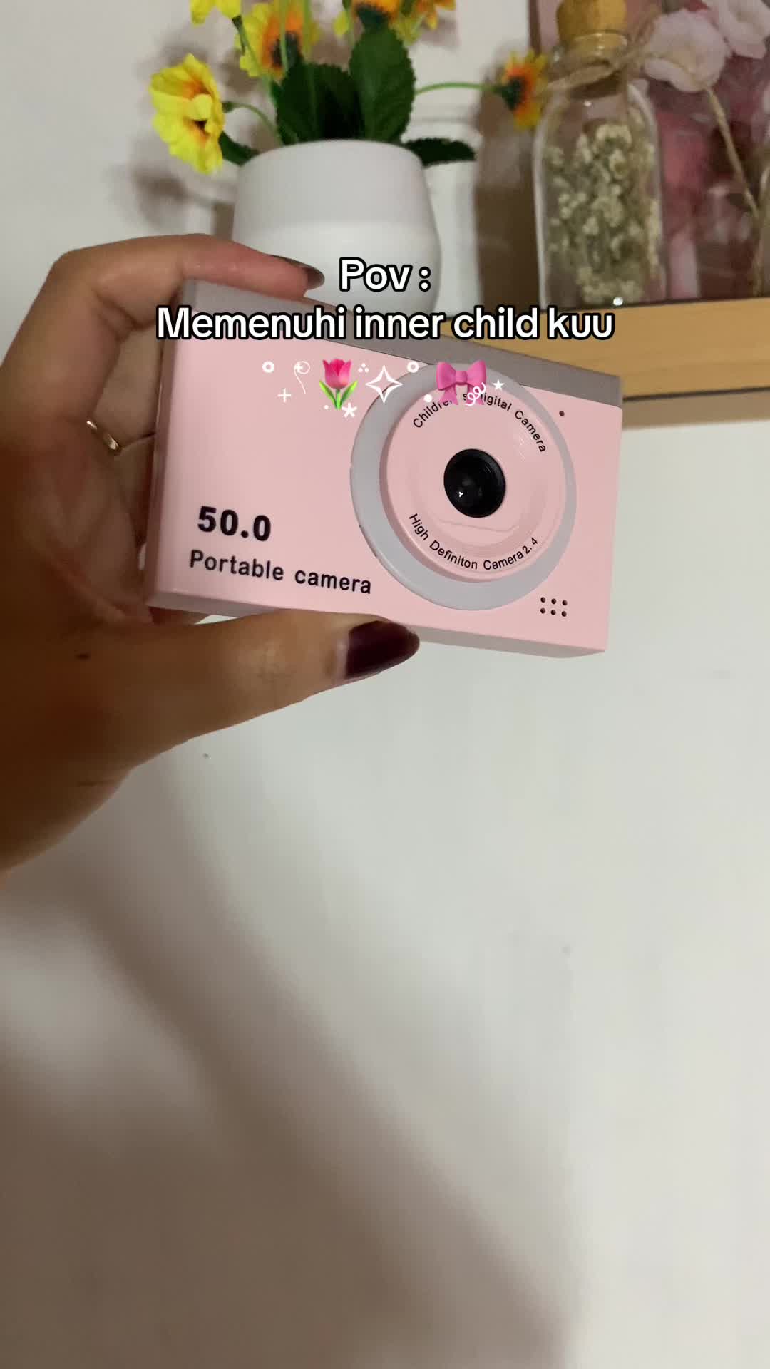 [COD&Local Delivery]50 Megapiksel 1080P HD M12 Kamera Digital Zoom 16x Untuk Vlog 2.4 inci LCD Kamera Isi Ulang Kamera Fotografi Kamera Profesional Untuk Remaja dan Pemula Dengan Dukungan Kartu TF 32G untuk foto, video. Camera digicam