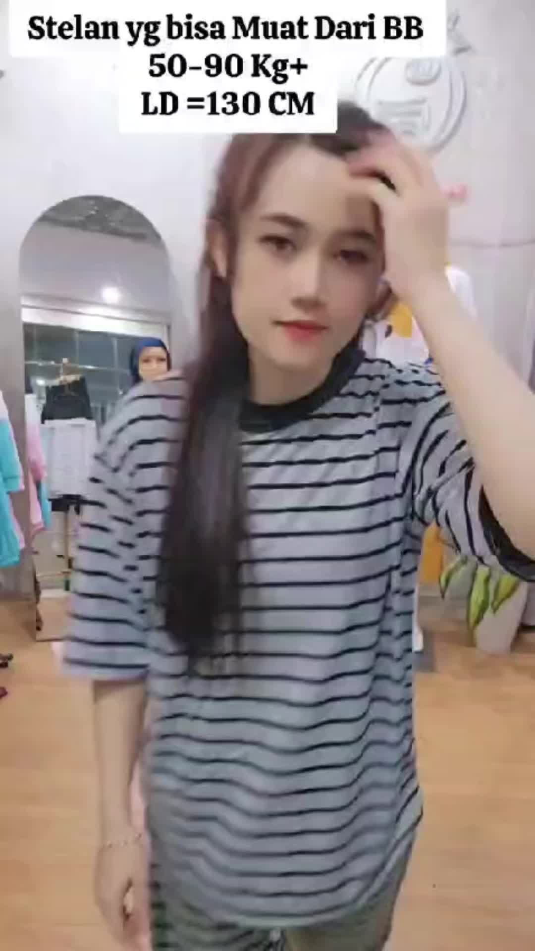 STELAN MONIE SALUR WANITA DEWASA DAN ANAK- STELAN JUMBO DEWASA DAN STELAN ANAK. Celana Kantong Setelan Baju Motif Stripe Panjang Kulot Atasan Garis Hitam Putih