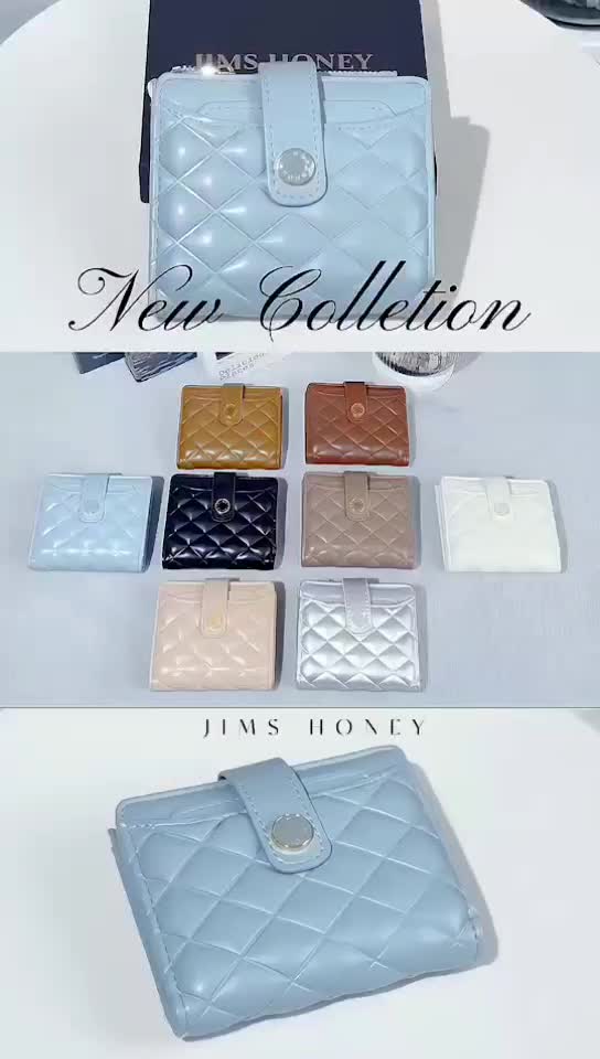 JIMS HONEY KALU WALLET Dompet Kartu Lipat Wanita Free Exclusive Box Kulit Uang