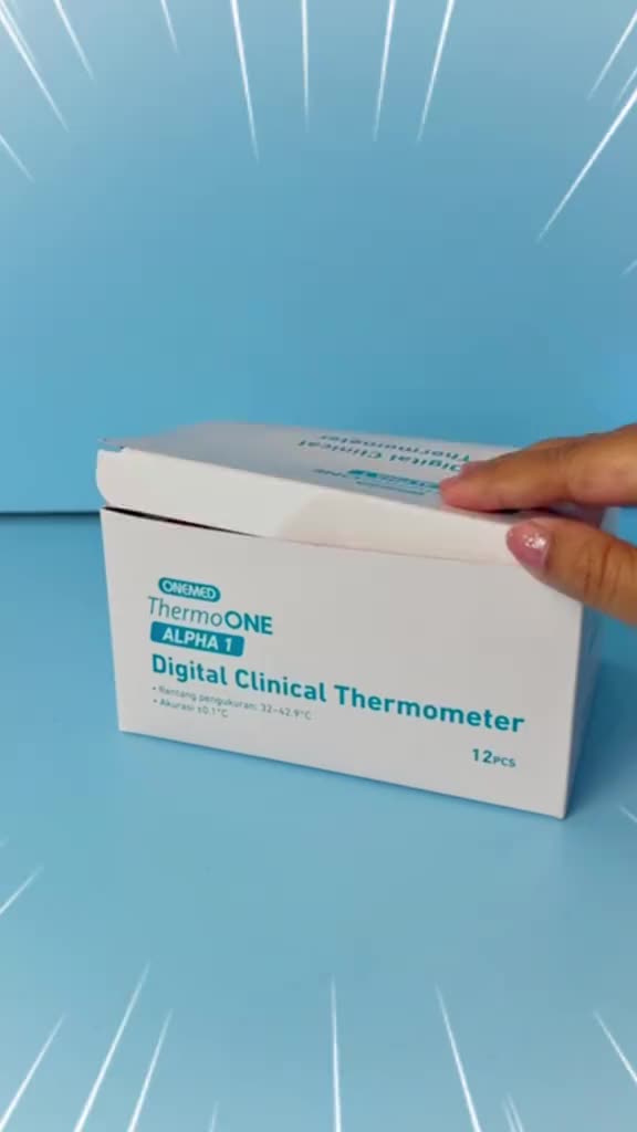 Termometer Digital Onemed Alpha 1 & Alpha 2 | Thermometer Suhu Tubuh Akurat Cepat Murah BPOM