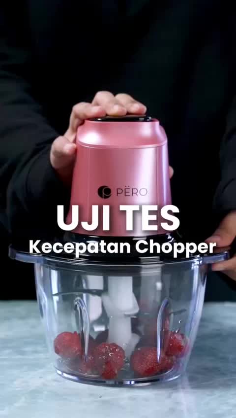 [Exclusive Koko Panci] Pero Chopper 1.5 Liter / Food Processor 200 watt / Penggiling Daging Sayur Buah - Bowl