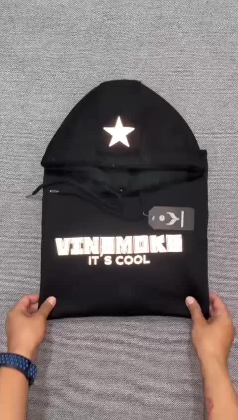 Sweater Hoodie Refletive Menyala VINSMOKE Jumper Pria Wanita Keren Oversize DTF - Distro Elegant XXL