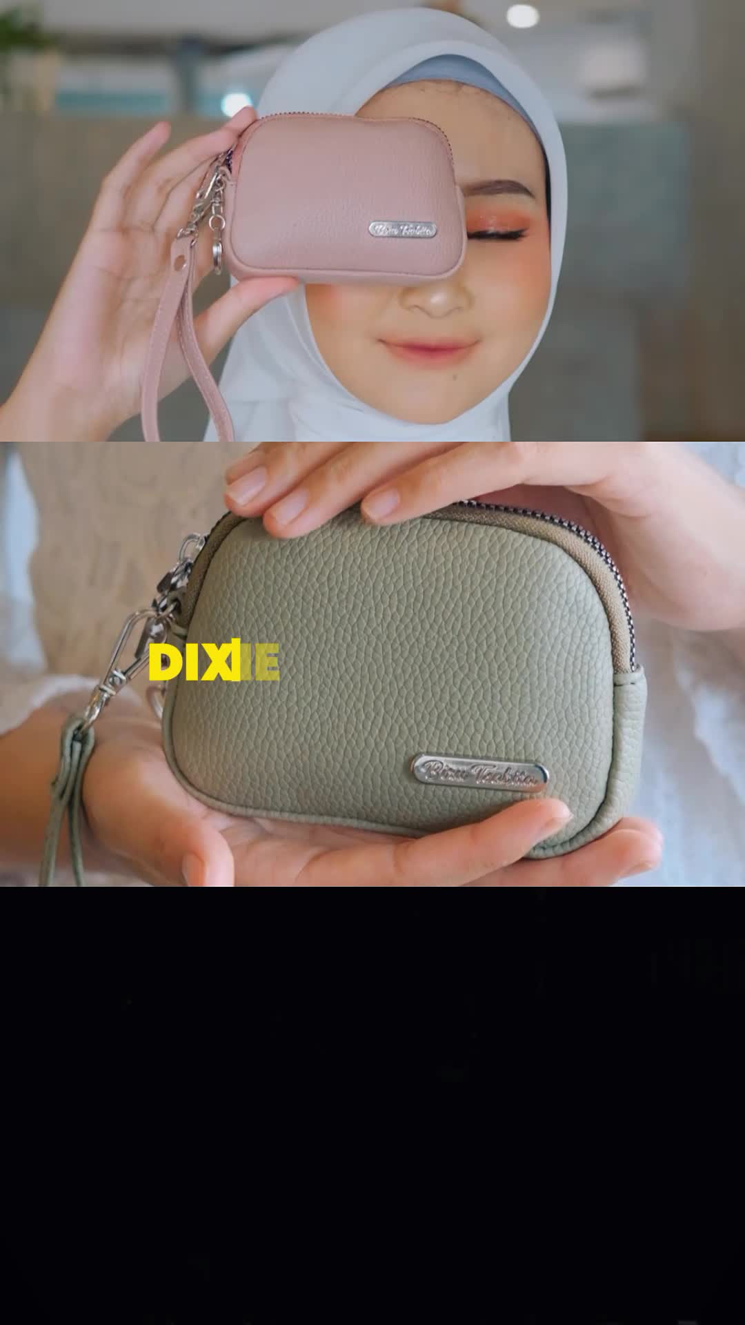 BY SHANA _ DIXIE POUCH BY BIRU TSABITA / POUCH DIXIE BIRU TSABITA / DOMPET KARTU / DOMPET KOIN BIRU TSABITA / DOMPET DIXIE ANTI AIR
