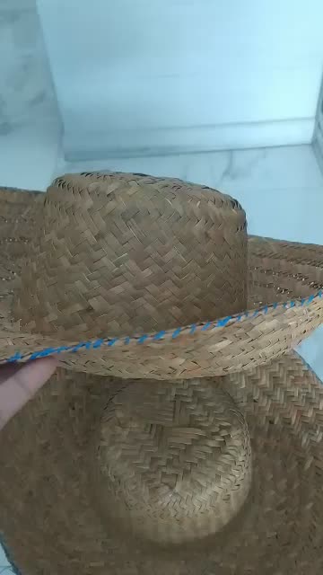 Topi Anyaman Lebar Handmade | Topi Petani & Nelayan – Ukuran Kecil & Besar