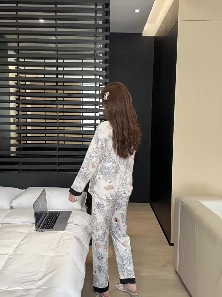 MELAR Piyama Jumbo Piyama Wanita high class Lengan Panjang Celana Panjang 4XL-6XL XXXXXXL Elegan