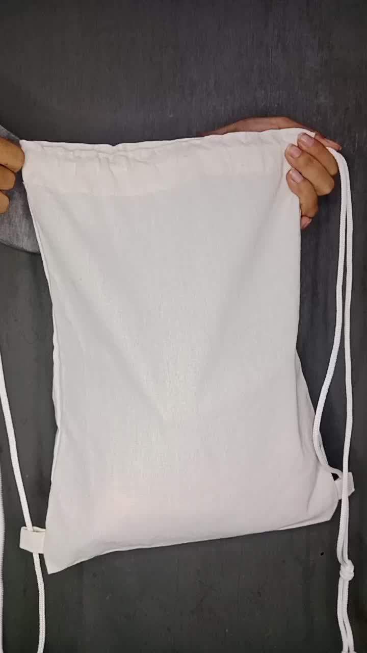 Tas Serut/drawstring POLOS 31x41cm polyester tebal