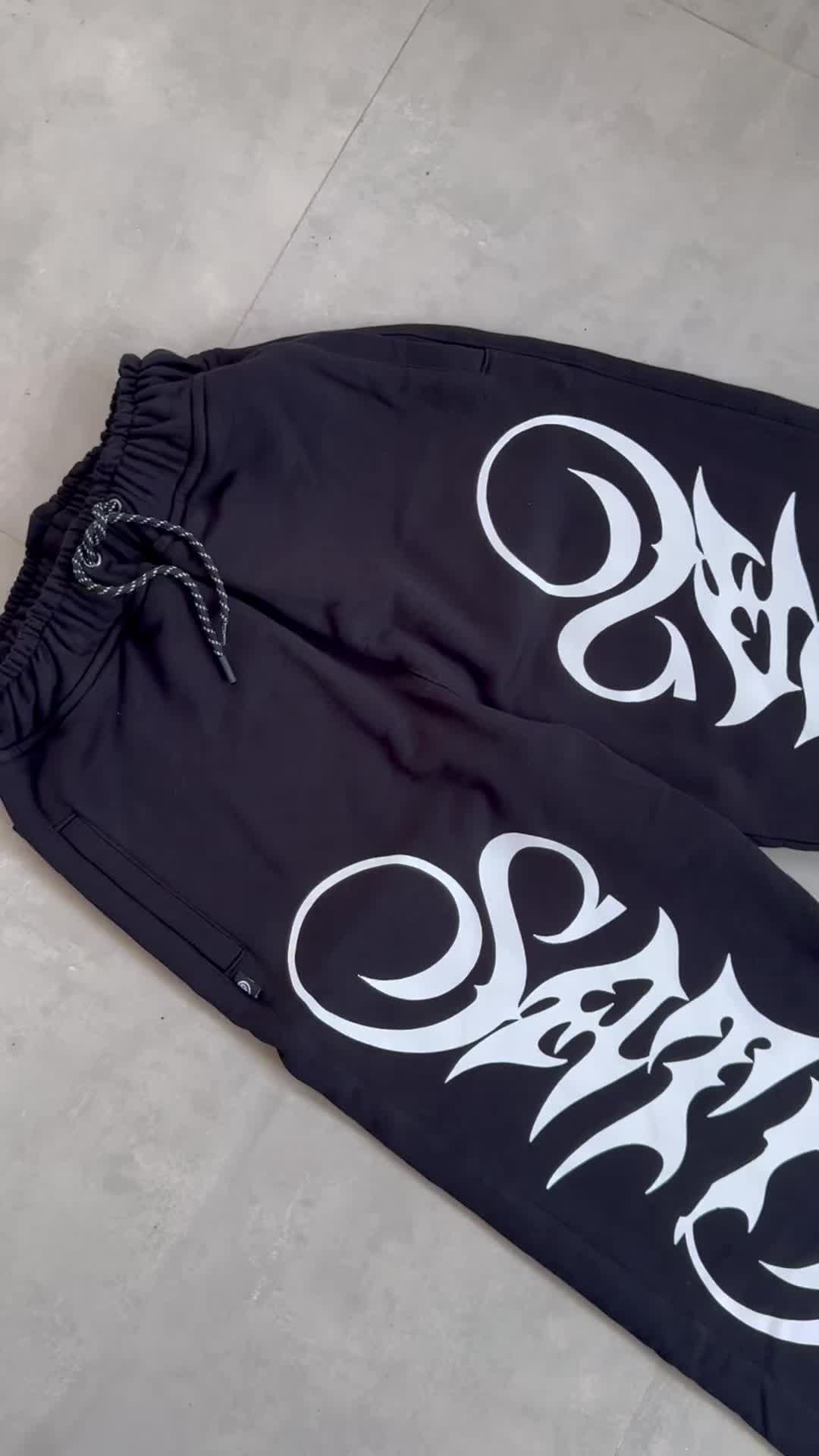 Satisfaction Baggy Pants 330GSM Trusted Black