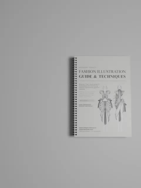 Buku Sketsa Fashion - Zerist Studio Fashion Illustration Guide & Techniques - Desain dan Ilustrasi Mode Edisi DwiBahasa Inggris Indonesia
