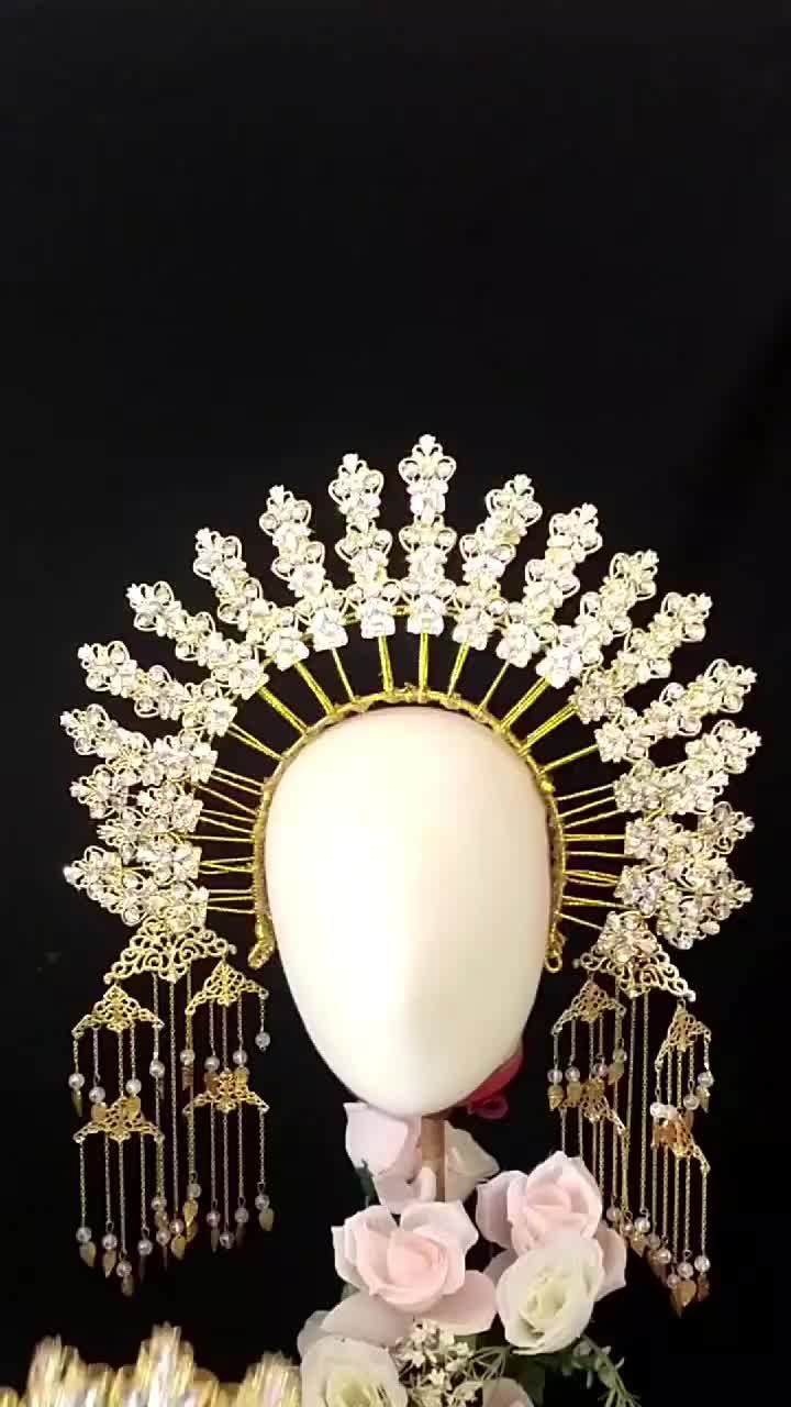 sunting melayu modivikasi,hiasankarfal,mahkota karnafal mahkotapengantin hommade, ringan mewah murah