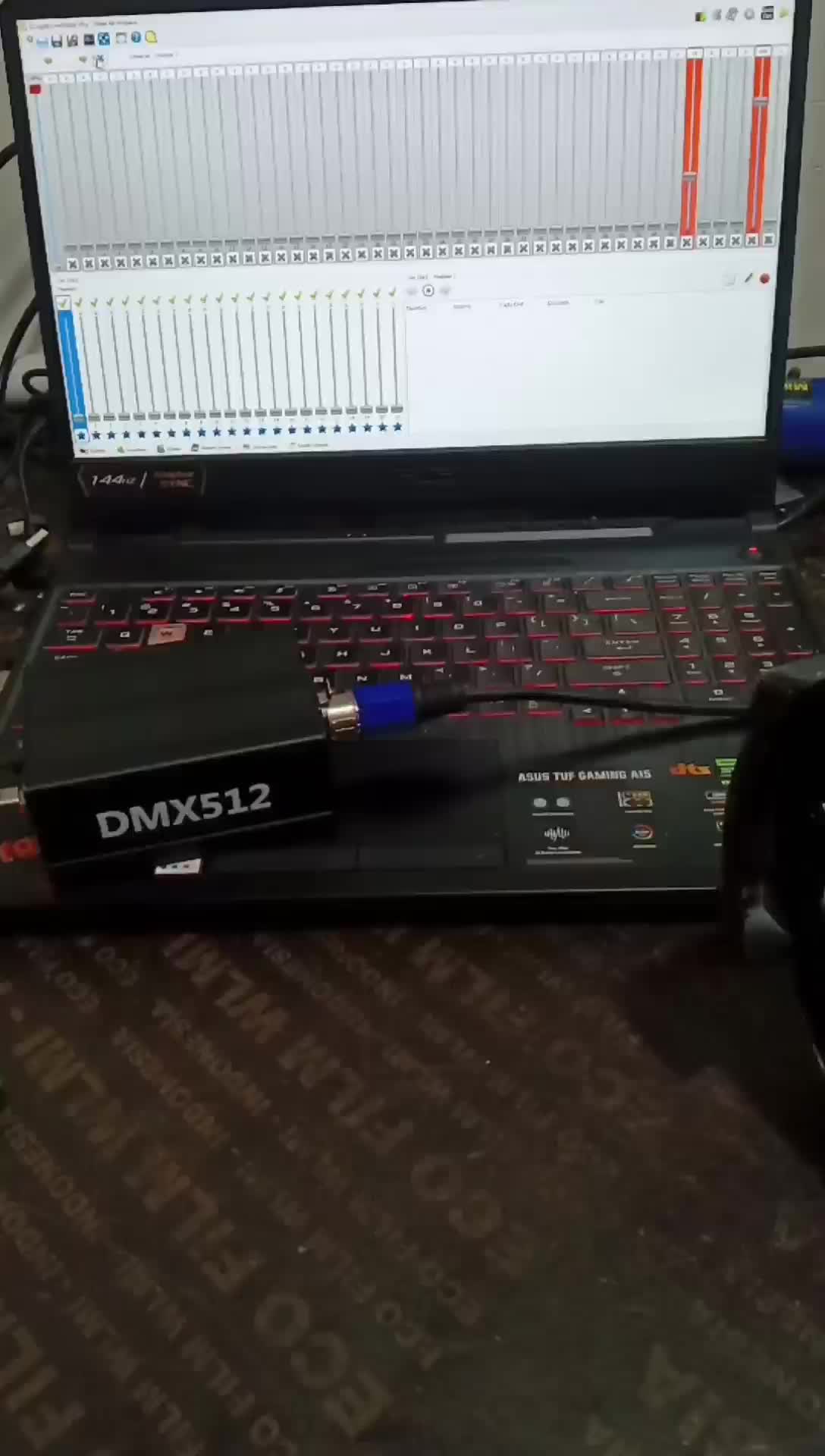 Artnet dmx512 bisa dmx in dmx out , free software