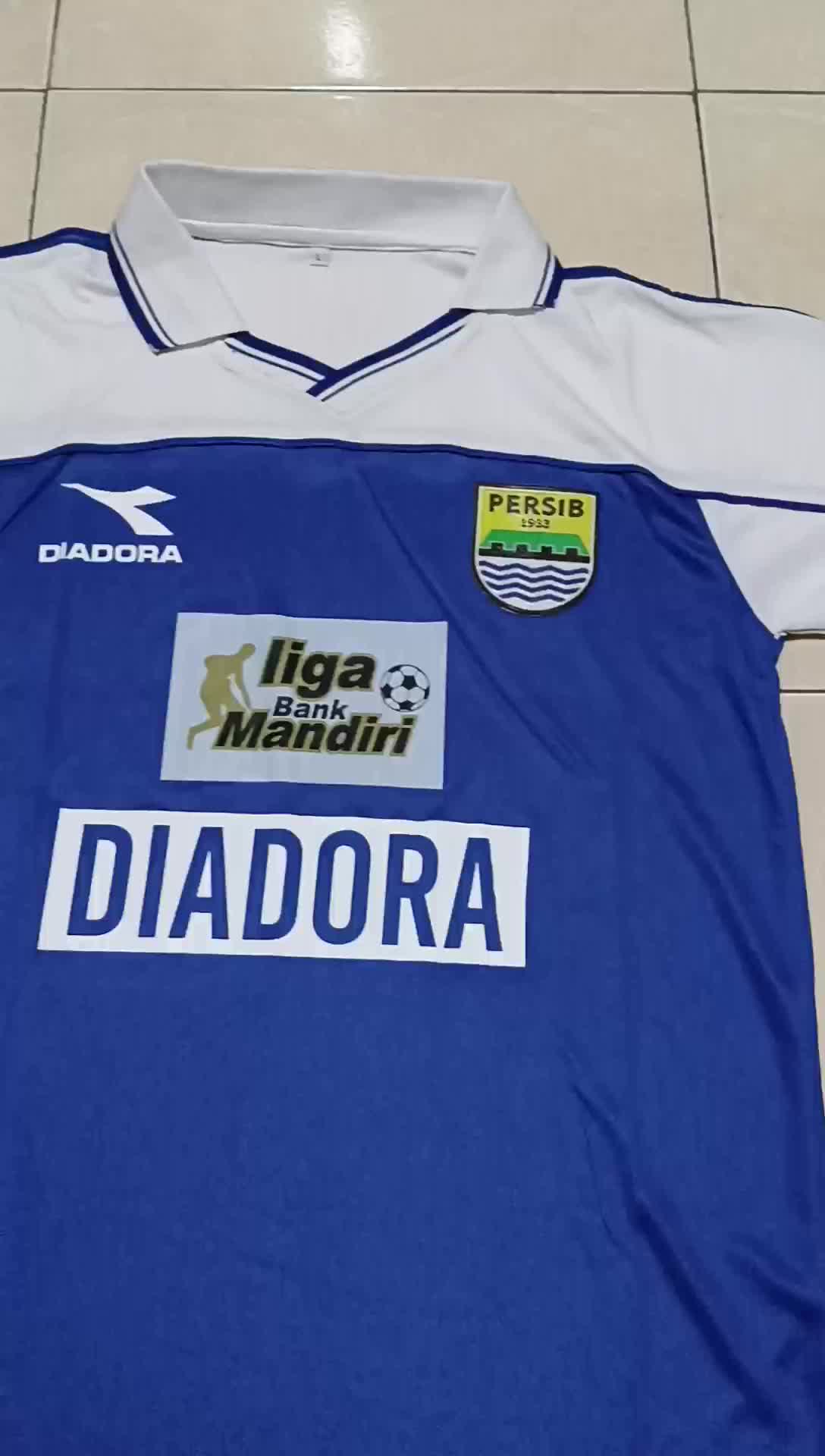 Jersey Retro Persib 2003/2004 ( With Patch )