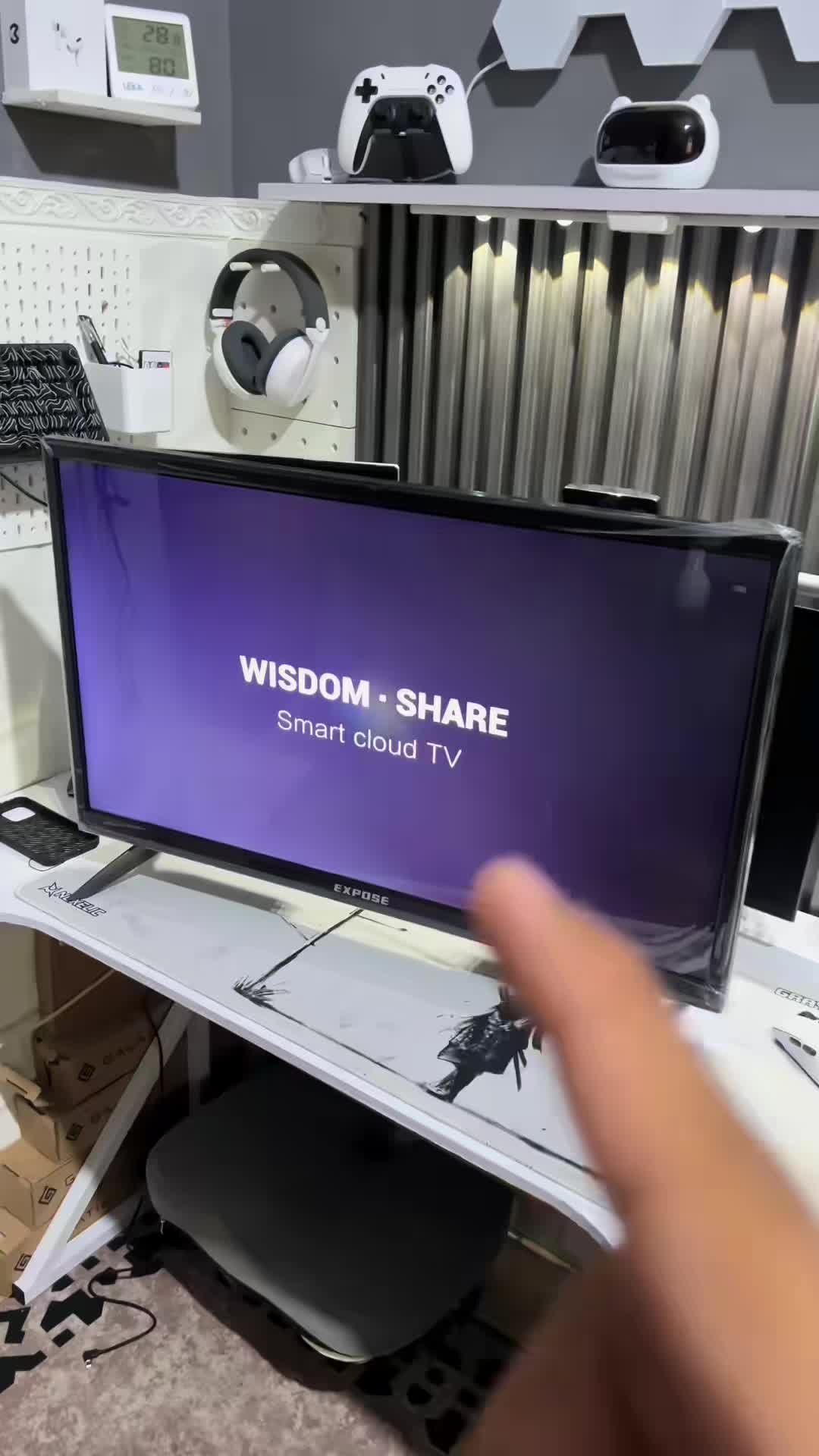 【SMART TV】TV android 32/43 inch Netflix Smart TV Murah 43 Inch EXPOSE 4K UHD Television Smart TV Dolby Vision Set-top box tidak diperlukan