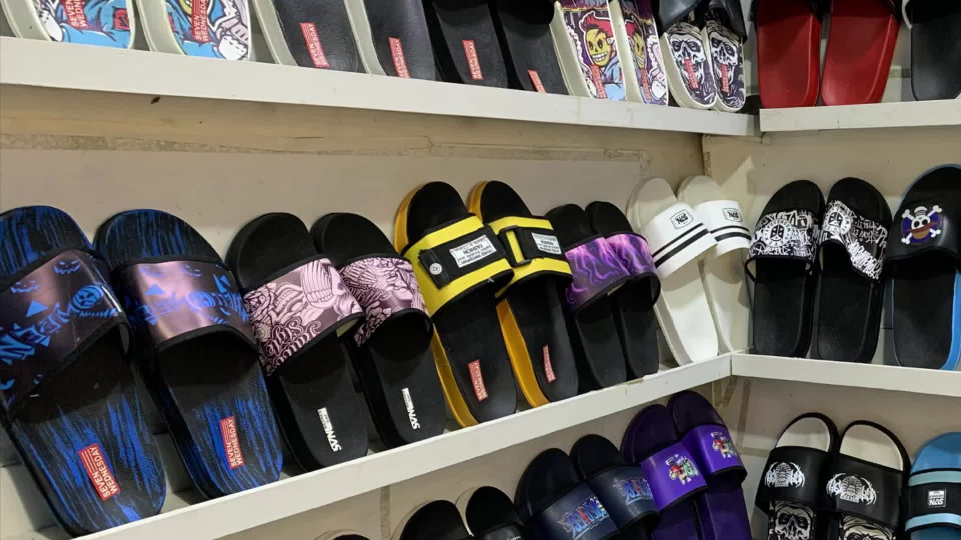 SUPADOS Sendal Selop Unisex Motif Sublime 710 Keren Sandal Slide Pria Terbaru Sandal Cowok Kekinian