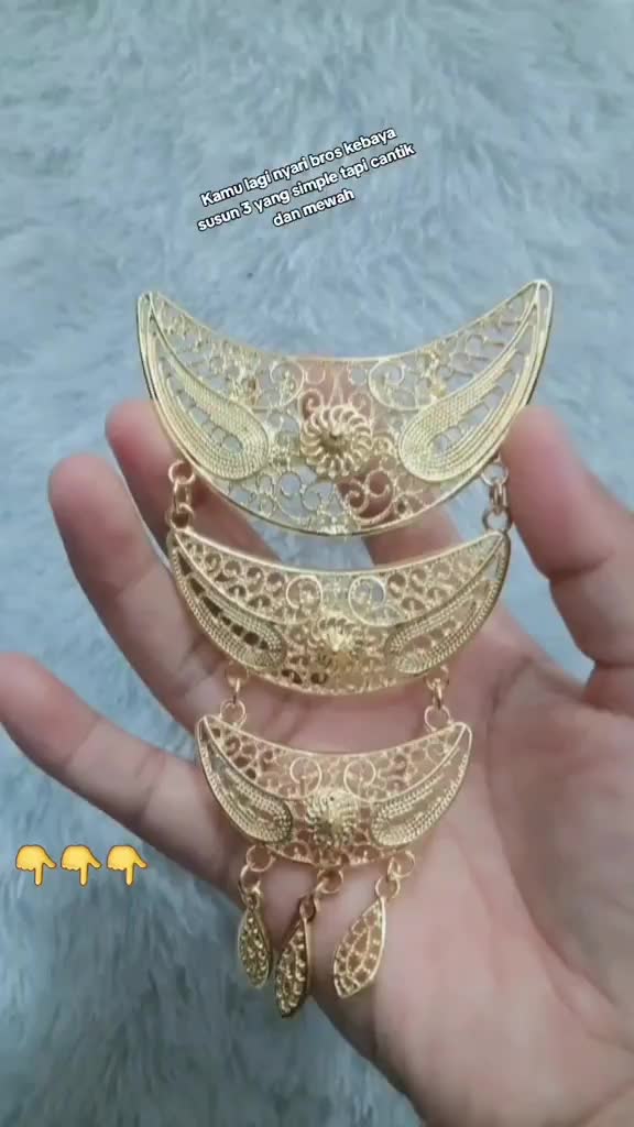 Bros Kebaya-Bros kebaya susun 3-Bros kebaya kutubaru-Bros Hijab-Bros Clips Aksesoris Elegan