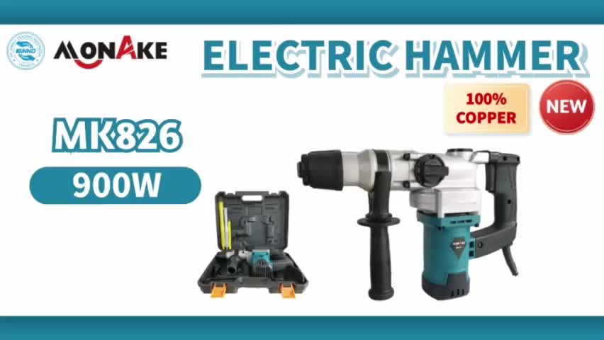 MONAKE Rotary Hammer Drill Mesin Bor Beton Listrik Electric Hammer