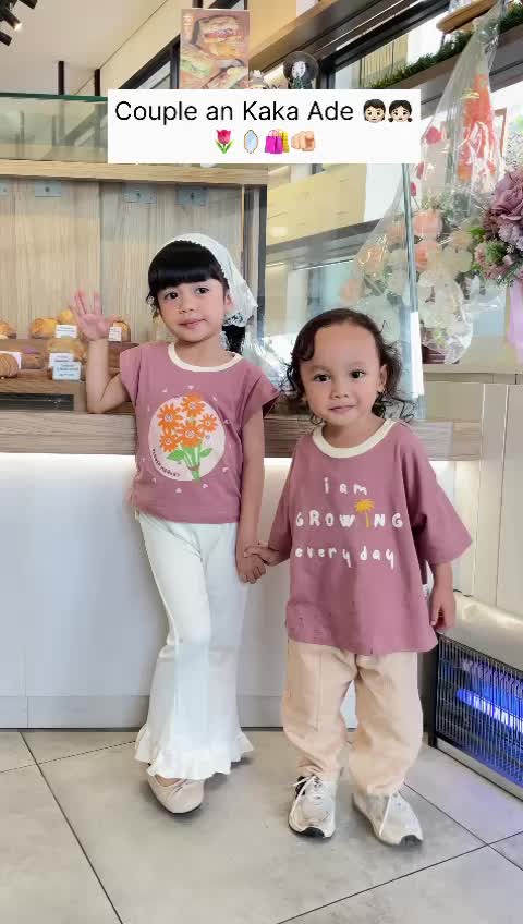 LITTLEARUMA BERRY BAJU ATASAN LENGAN PENDEK | KAOS ANAK LAKI-LAKI OVERSIZE | CROP TOP ANAK PEREMPUAN