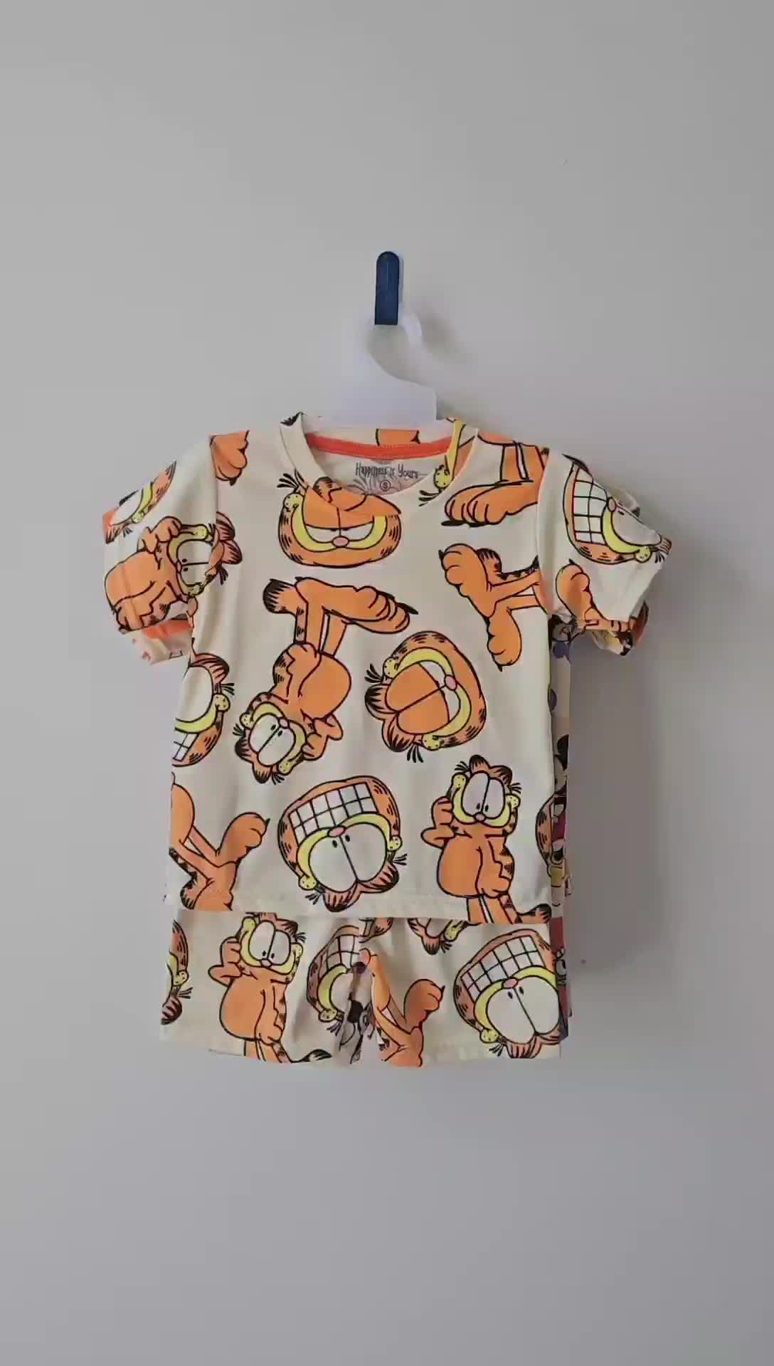 baju setelan motif fullprinting anak laki-laki