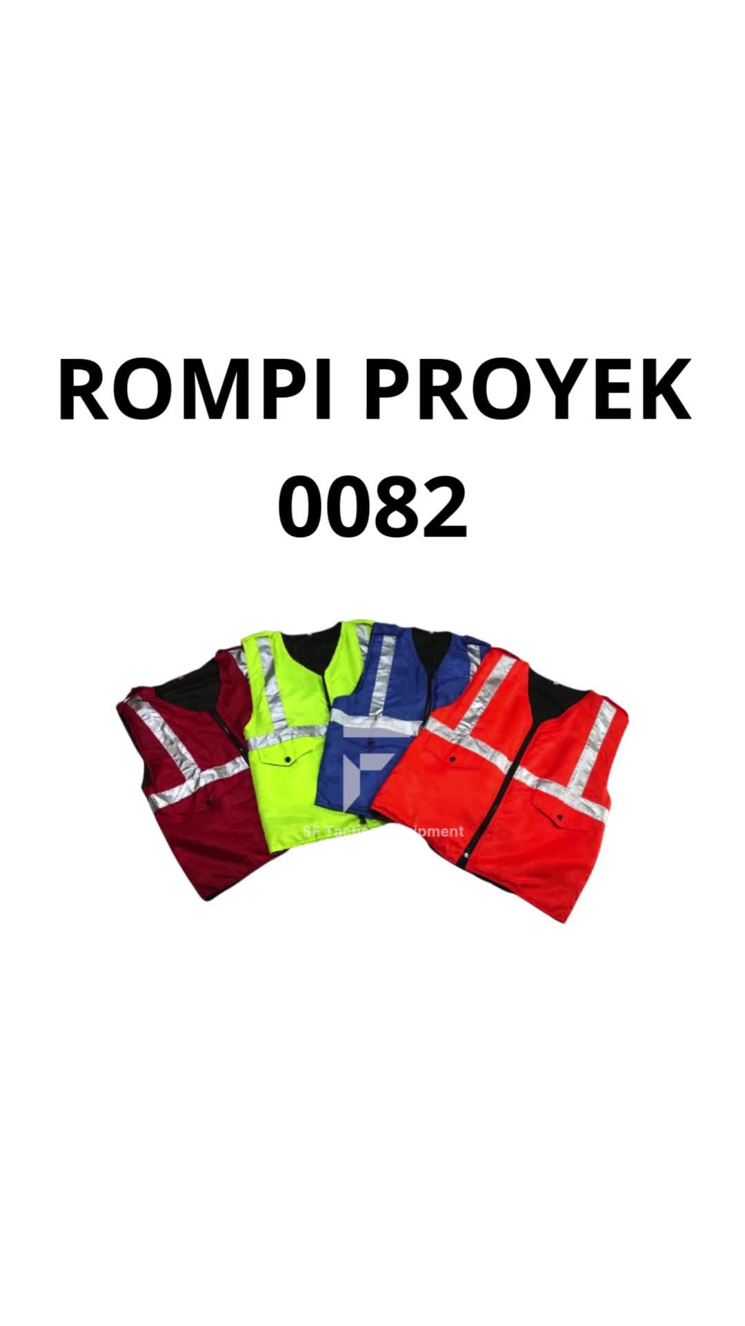 SF Tactical Equipment Rompi Proyek PU Reflektif Warna Cerah untuk TNI POLRI Security Satpol PP Linmas Fashion Army Murah dan Berkualitas