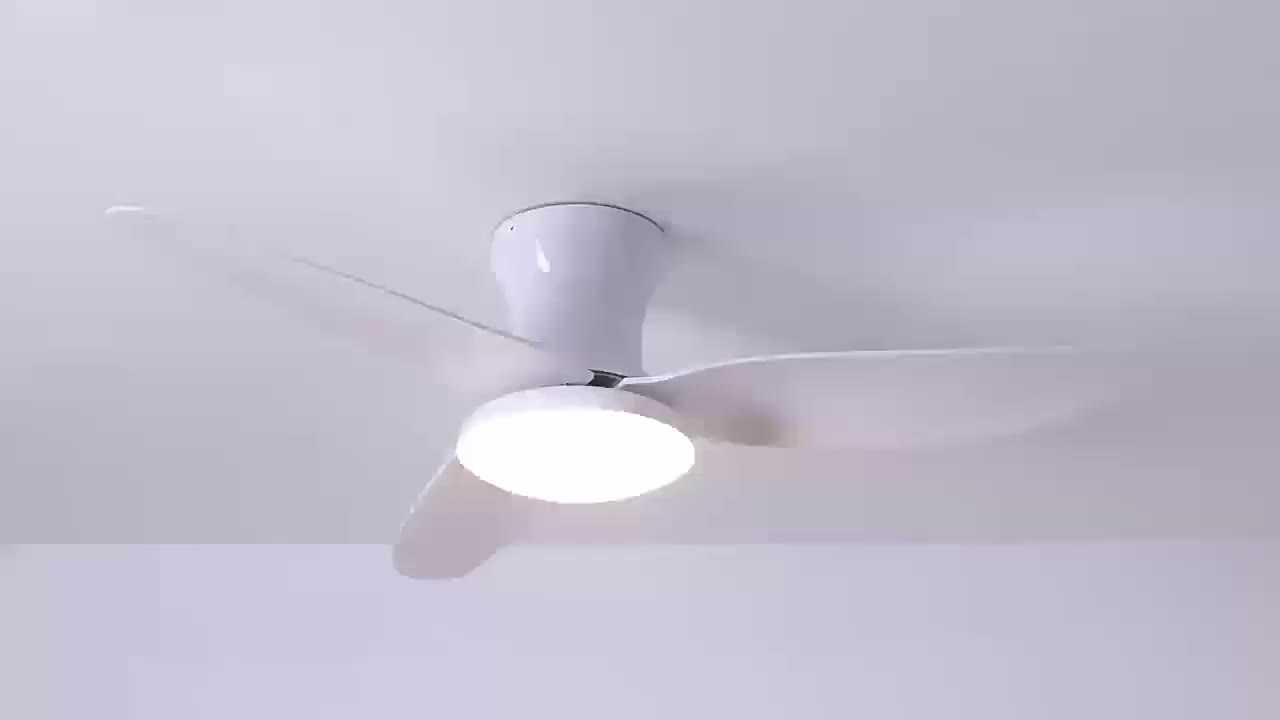【READY STOCK】Lampu kipas model baru 2025 Kipas lampu langit-langit restoran Nordik bisu 6 tingkat Cocok untuk restoran kamar tidur Kipas lampu satu kesatuan untuk rumah Tiga warna terang