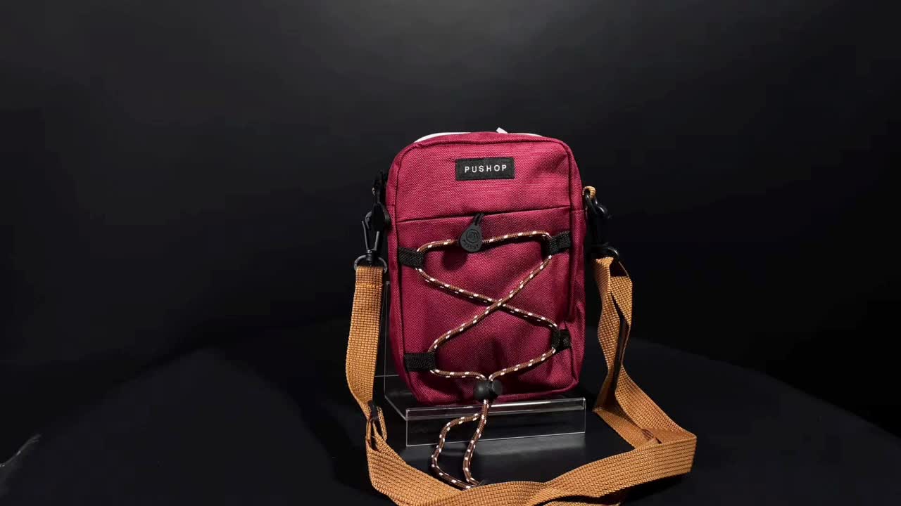 PUSHOP Tas Selempang Pria Wanita DHEO - Mini Slingbag Pria Wanita Casual Mini Sling bag Polos Unisex Casual Cowok