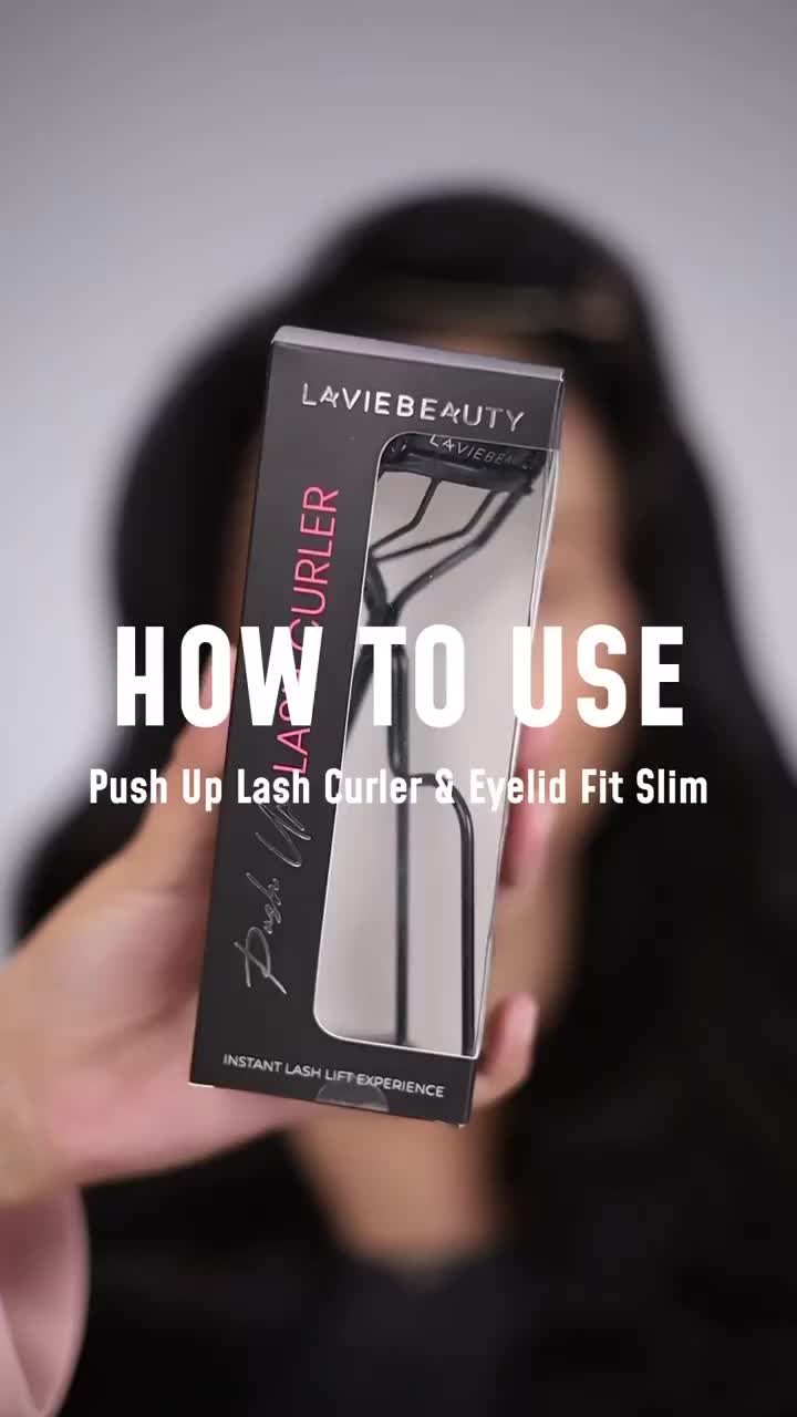 Lavie Beauty Push Up Lash Curler Free 2 Pad - Penjepit Bulu Mata Lentik