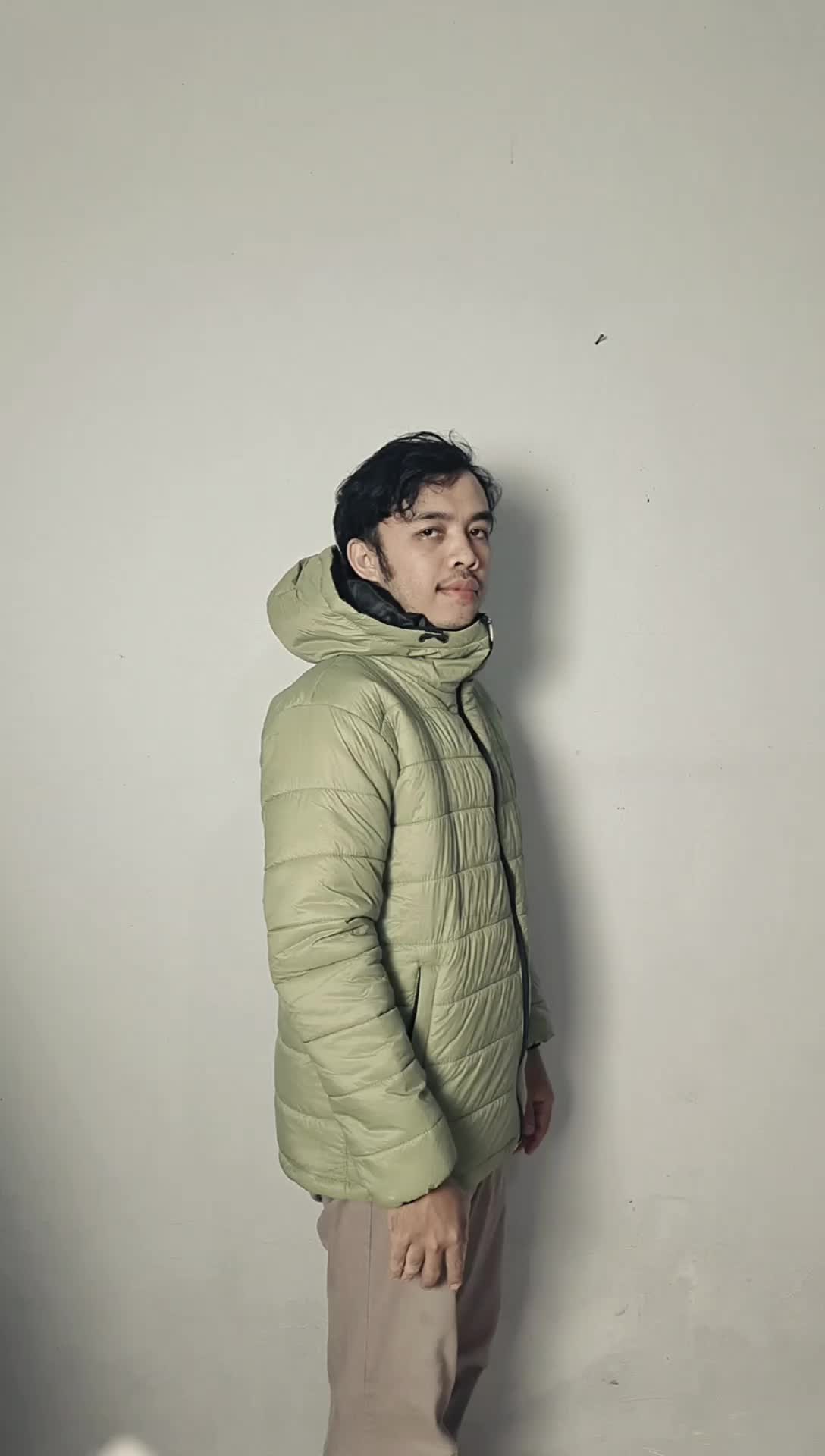 Puffer Jaket Sage / Jaket Gelembung Sage Tebal Casual Outer Logo Nyaman Lembut Keren