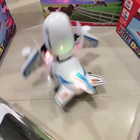 Mainan Pesawat Airbus bisa jadi robot