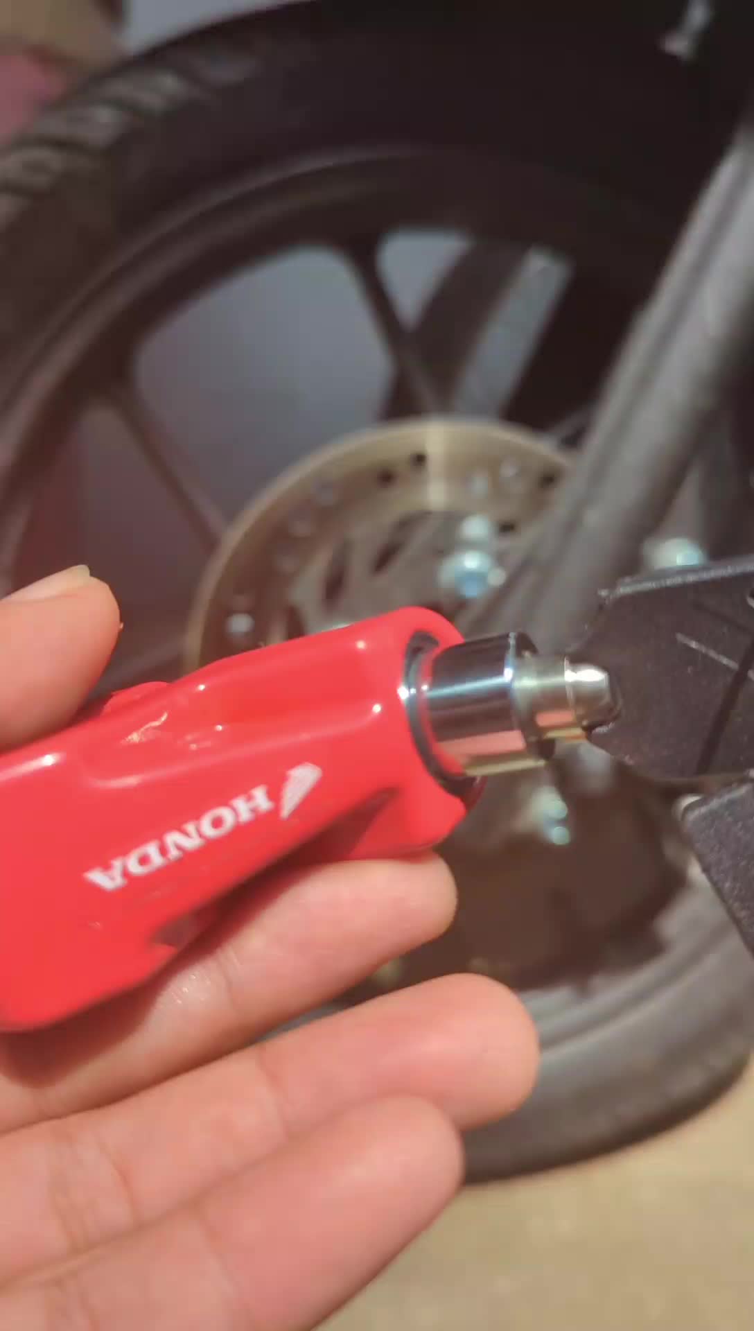 gembok cakram motor UNIVERSAL motor ahm honda anti maling Kunci Motorcycle