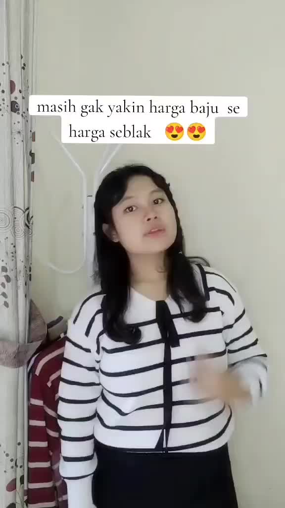 Eily Rajut Atasan Rajut Motif Tali Kerah rajut halus Knitwear Casual  Wanita cardigan raju stripe Baju Nyaman Simple Outer Panjang