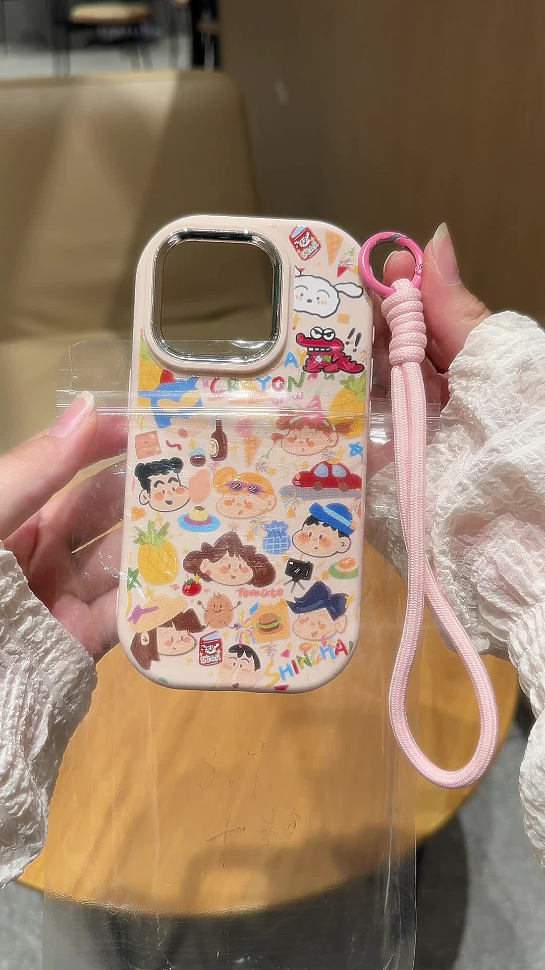 Untuk OPPO Casing Ponsel  softcase untuk OPPO A15 A15S A16 A16S A54S A17 A3S A53 A32 A9 A5 A74 2020 A53S A33 A11S A54 A55 A57 2022 A77 A77S Casing Lunak Ponsel Silikon TPU Seri Pola Layar Penuh Kartun HZG4167CH Cover Shinchan