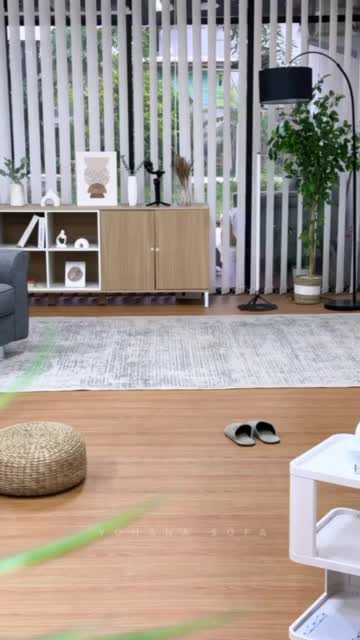 ￼Yohana Sofa Batman L Sudut 3 Dan 2 Dudukan Minimalis Kaki Stainless
