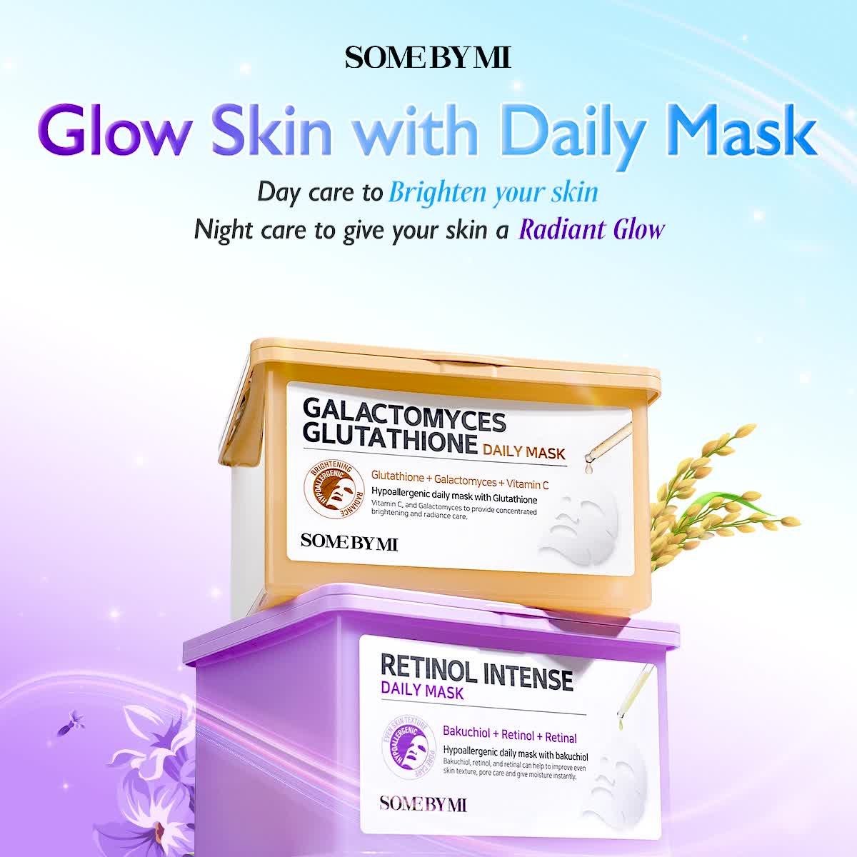 SOME BY MI DAILY MASK (RETINOL/GLUTATHIONE)