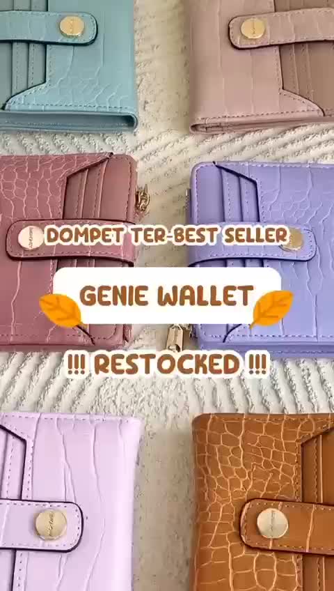 Jims Honey Dompet Wanita Genie Kartu Kulit Uang