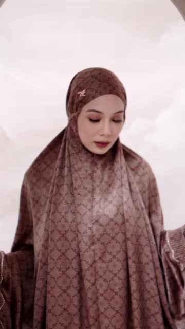 ALLUNA - Mukena Dewasa Mewah Santorini Silk 2in1 Zhafira Series