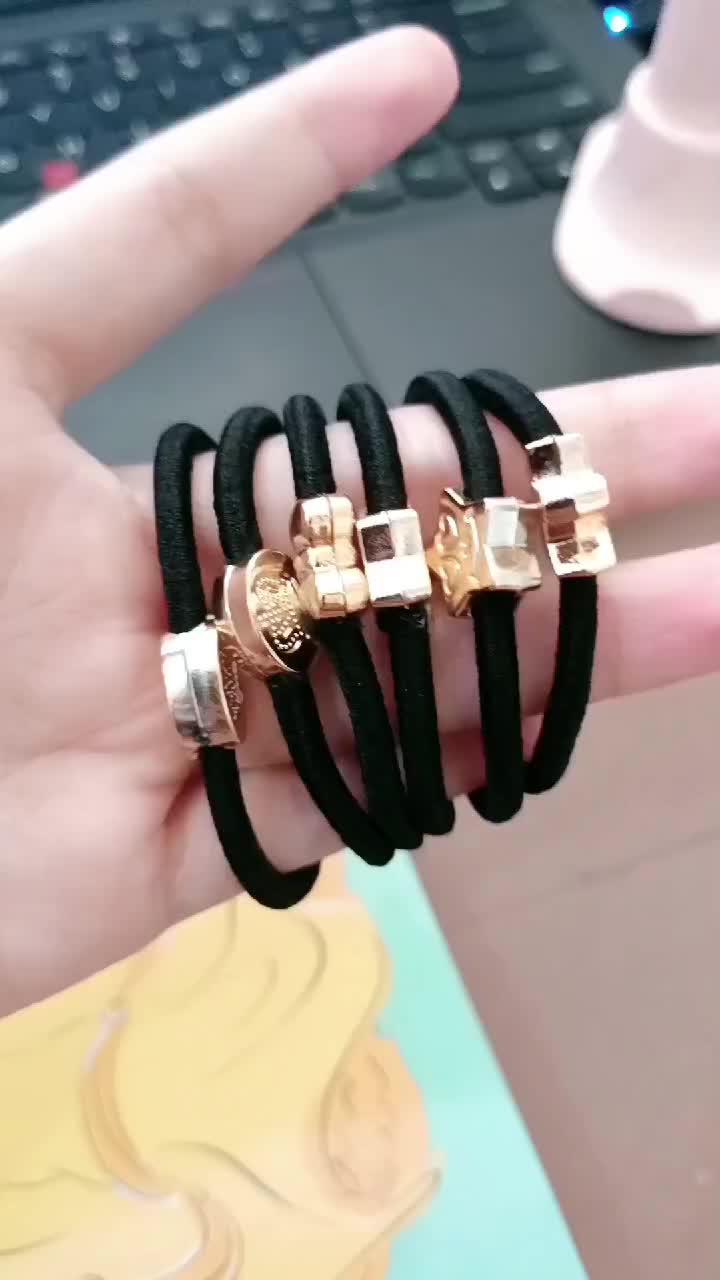 Ikat Rambut Wanita Korea Karakter - Karet Rambut Gelang 1pcs