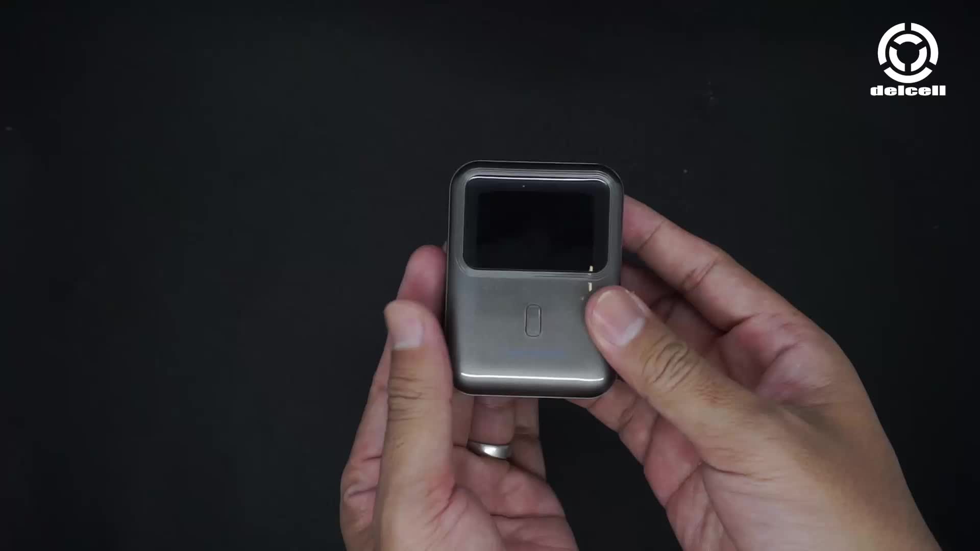 Delcell Bolt Powerbank Mini 10500mAh Fast Charging 22.5W Digital Display QC + PD  2 Tahun garansi