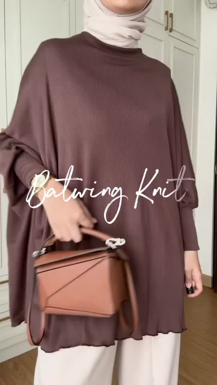 MISSCHICS  Baju BATWING WANITA wudhu friendly