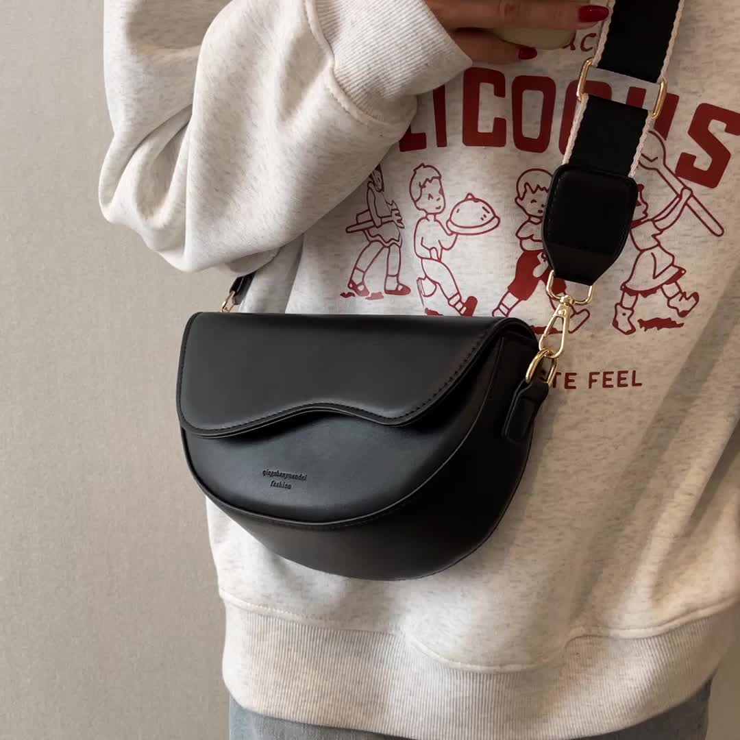 GUGGIDOM - Tas Wanita Hand Bag Selempang Wanita Tas Fashion  Bag Tas Wanita Kulit   Tas Terbaru Korean Style Bag Elegant SlingBag women pu leather